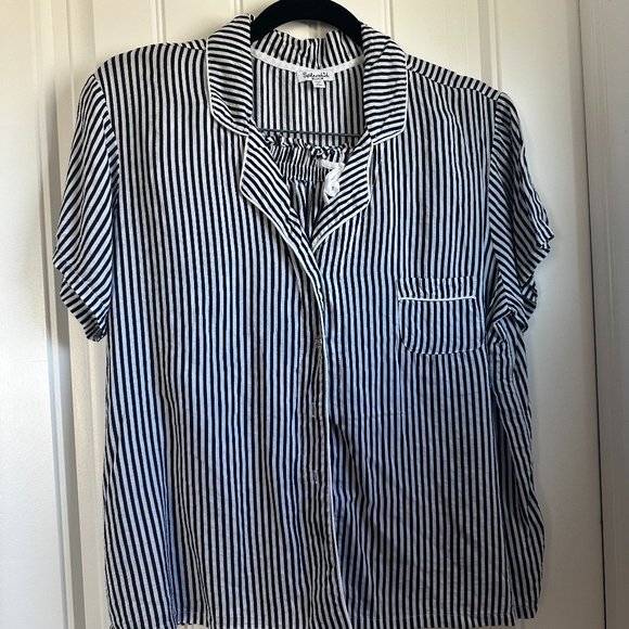 NWOT Never Worn Splendid 2-piece Shorty Pajama set - Picture 3 of 5